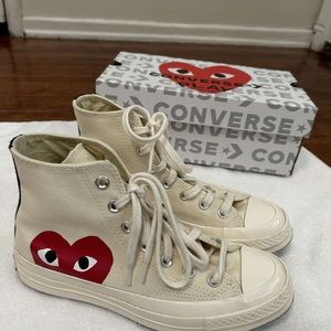 Converse x Comme Des Garçons All Star High Top Sneakers